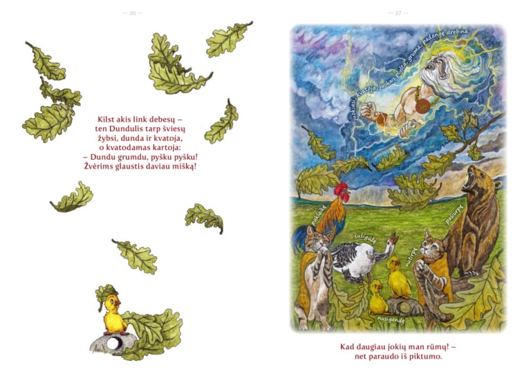 Katės rūmas ir Perkūnas